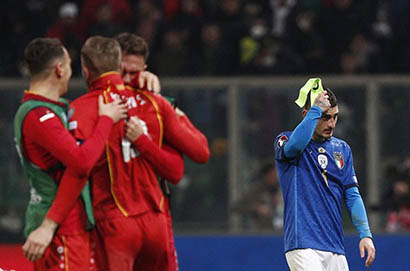 義大利遞補2022卡達世界盃世界盃夢碎