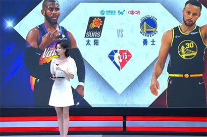 咪咕視頻體育NBA女主播梁賽楠
