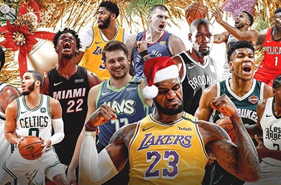 NBA聖誕大戰對陣出爐